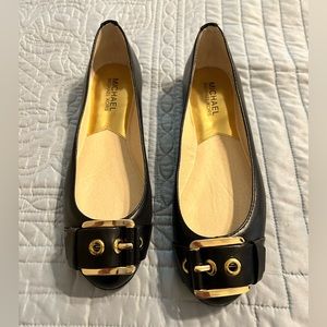 Michael Kors black flats size 7.5 M new with original box and never worn!